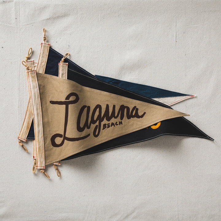 Laguna Beach Flag - Tan
