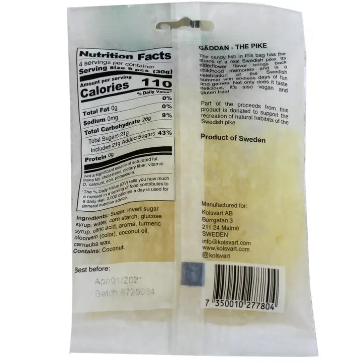 Elderflower Flavored Pike Fish