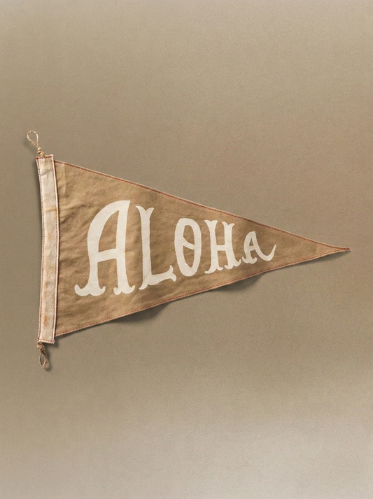 Aloha Flag - Tan