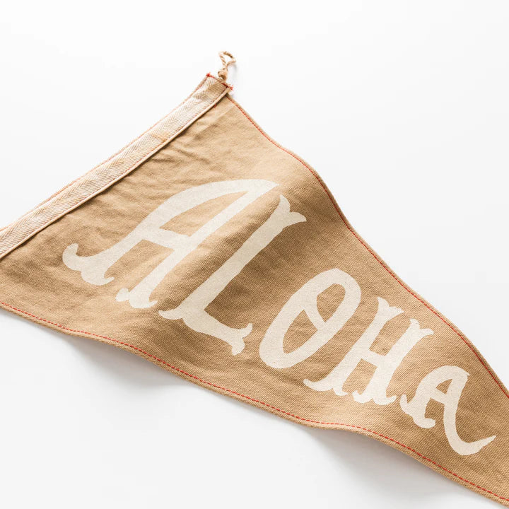 Aloha Flag - Tan