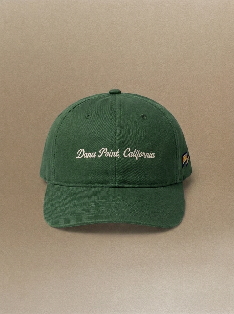 Dana Point, California Script - Green