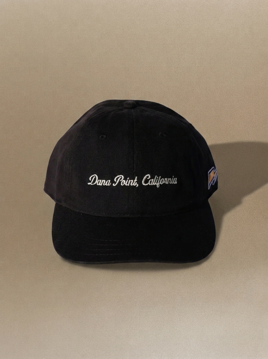Dana Point, California Script - Black