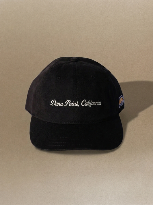 Dana Point, California Script - Black