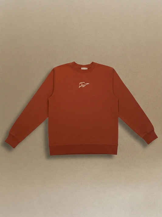 VYC Burgee Crewneck - Amber