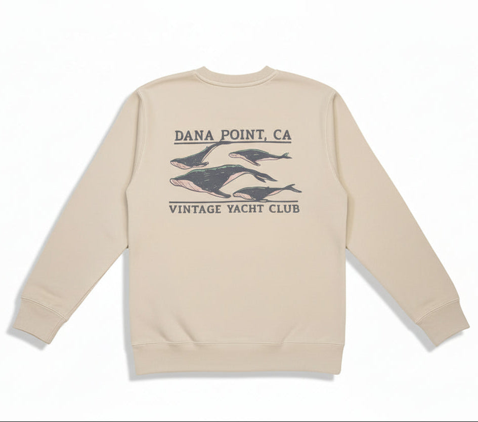 Whale Watching Crewneck