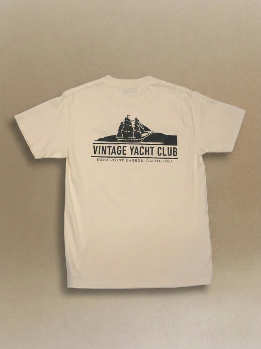 R.H. Dana's Pilgrim Tee - Faded Cream