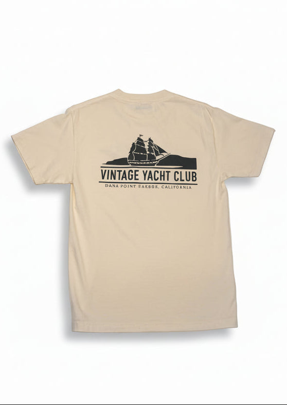 R.H. Dana's Pilgrim Tee - Faded Cream