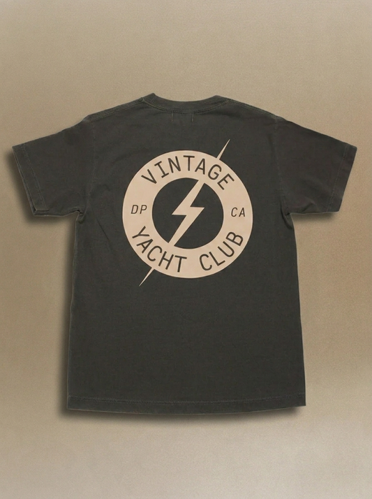 VYC Bolt Tee - Faded Black