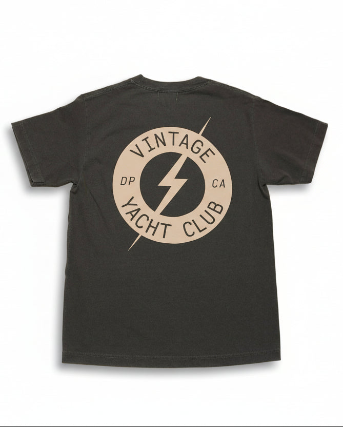 VYC Bolt Tee - Faded Black