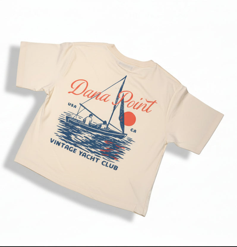 Dana Point Sailing - Faded Cream