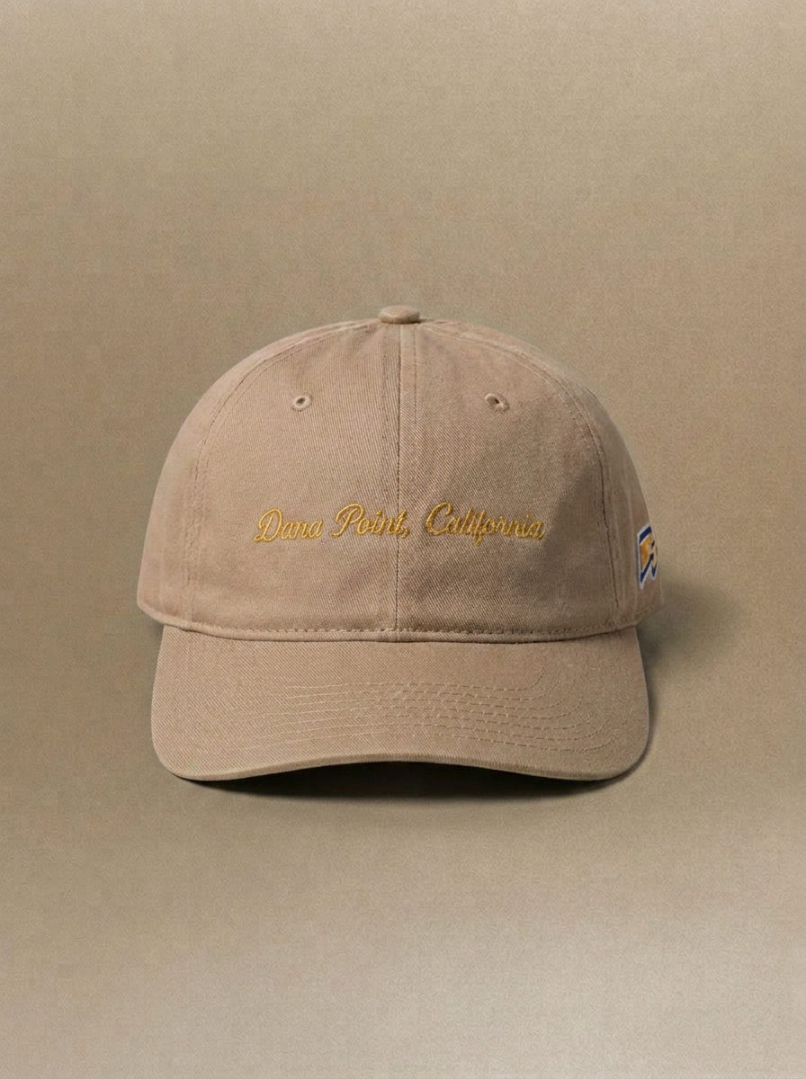 Dana Point, California Script - Beige