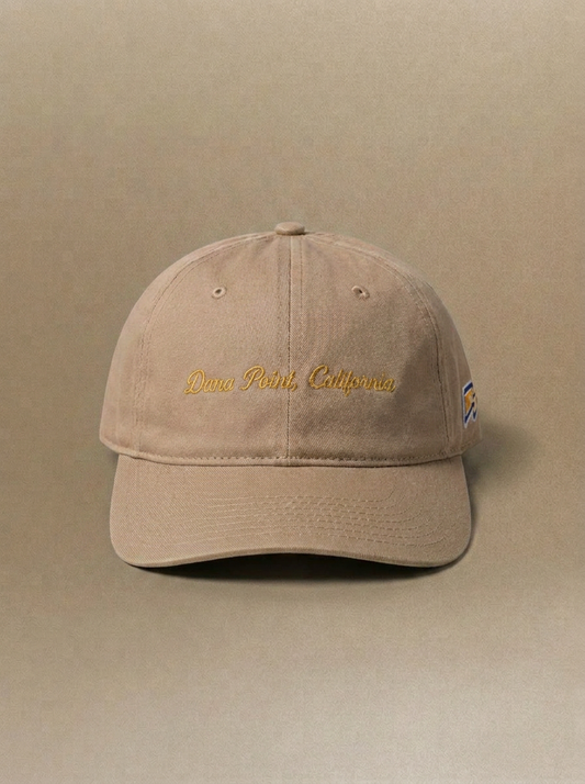 Dana Point, California Script - Beige