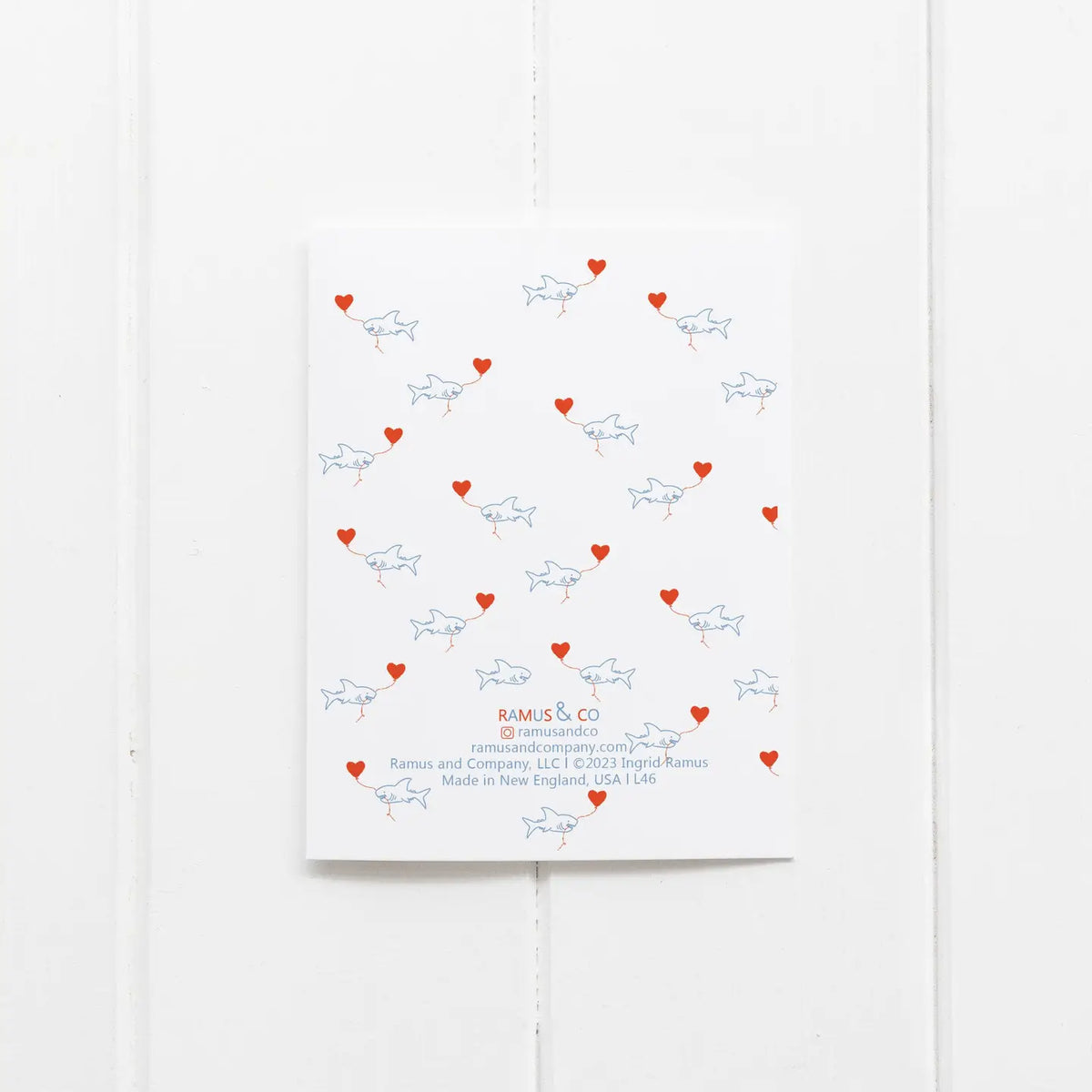 Sharky Love Greeting Card