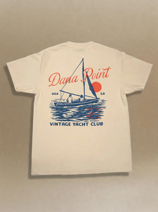 Dana Point Sailing - Faded Cream