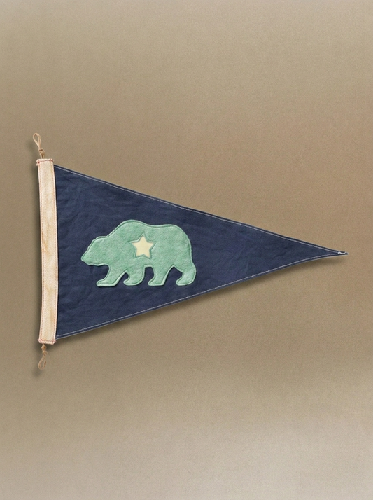 CA Bear Flag - Blue