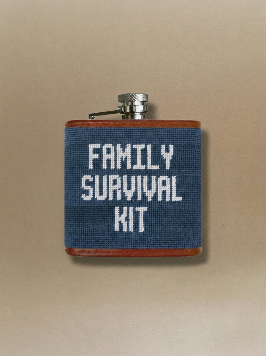 Family Survival Kit Flask