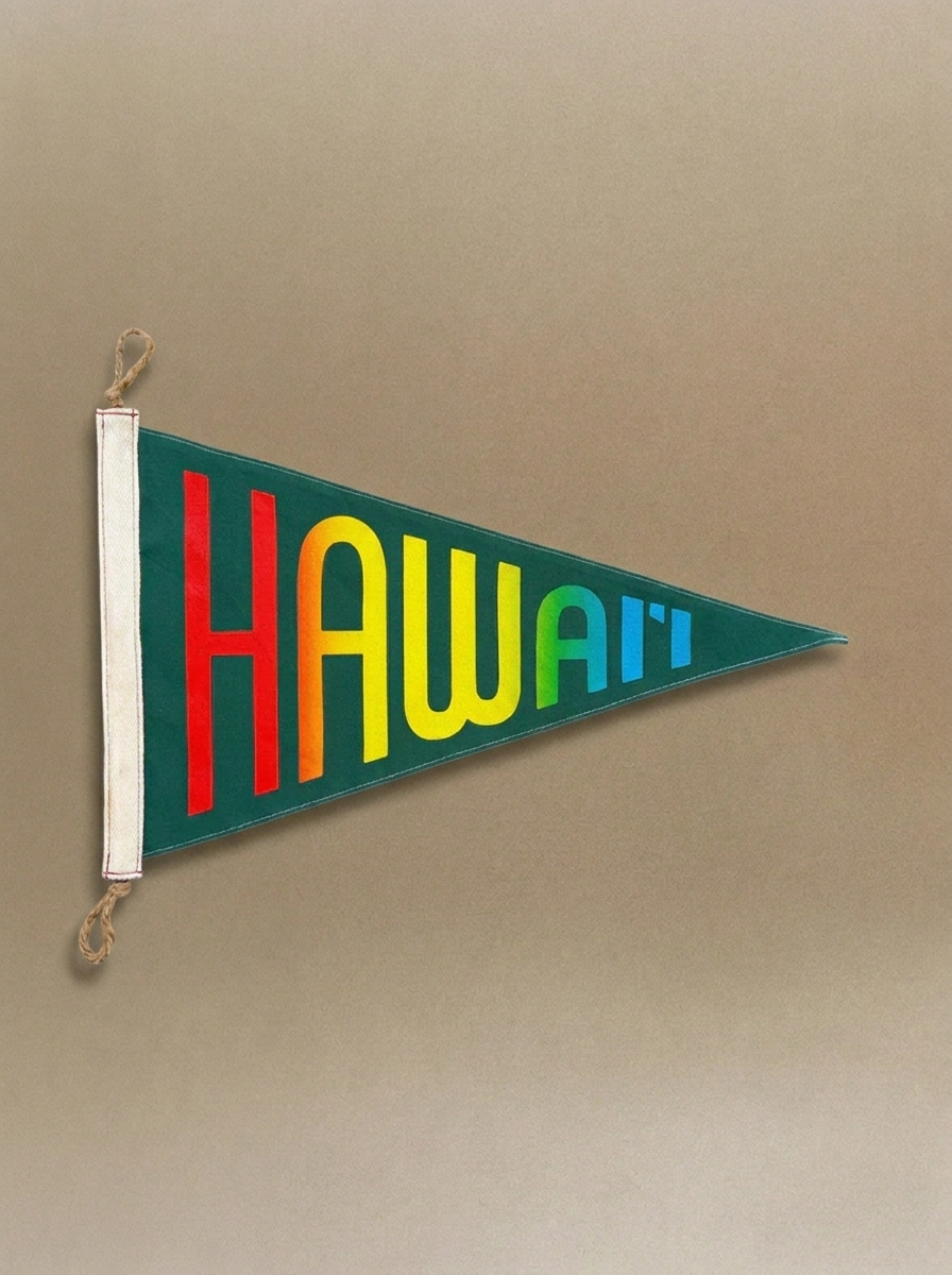 Hawaii Flag - Green
