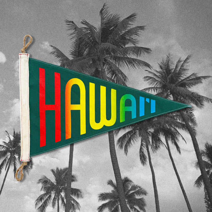Hawaii Flag - Green