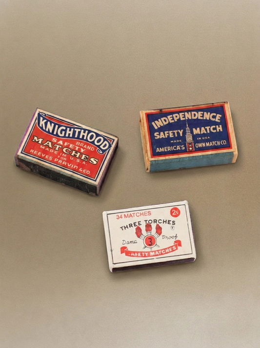Vintage Matches - Random 8 Pack