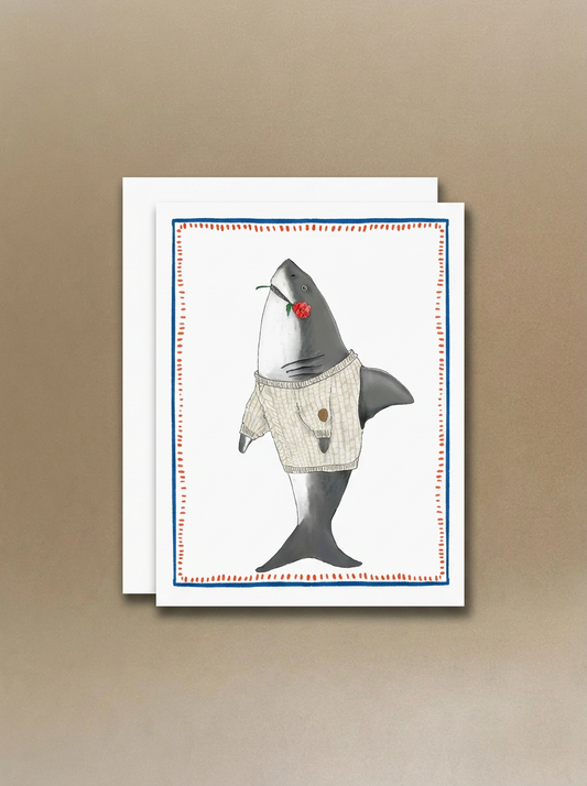 Sharky Love Greeting Card