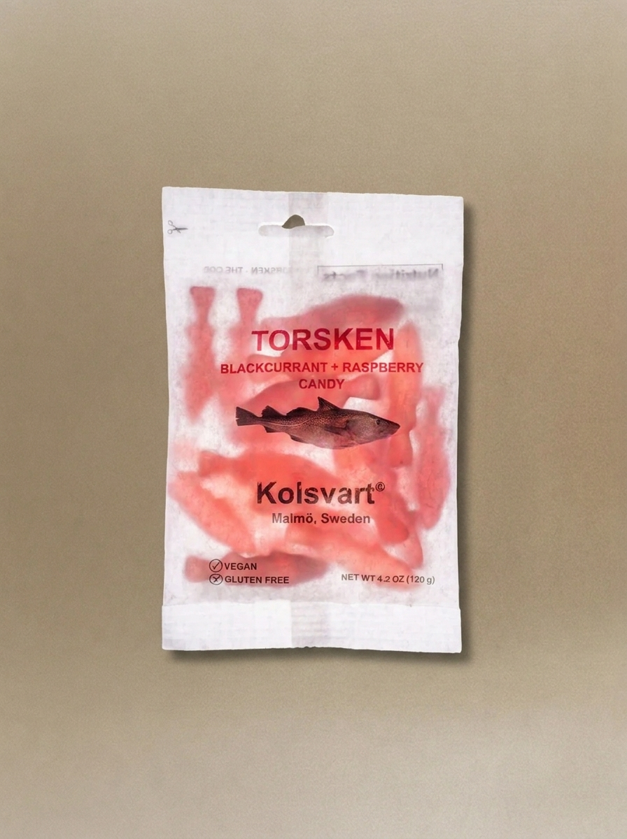 Raspberry and Blackcurrant Swedish Fish